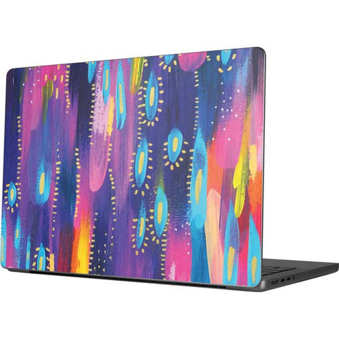 Kaleidoscope Brush Stroke by Etta Vee MacBook Pro 14in (2021-24) Skin