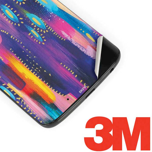 Etta Vee Kaleidoscope Brush Stroke Moto G6 Skin