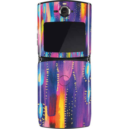 Etta Vee Kaleidoscope Brush Stroke Motorola RAZR Skin