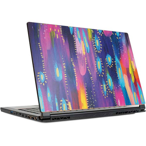 Etta Vee Kaleidoscope Brush Stroke MSI GS65 Stealth Laptop Skin