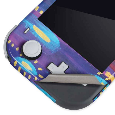 Etta Vee Kaleidoscope Brush Stroke Nintendo Switch Lite Skin