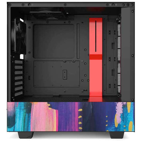 Etta Vee Kaleidoscope Brush Stroke NZXT H510 Compact ATX Mid-Tower Case Skin