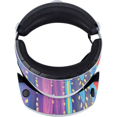 Etta Vee Kaleidoscope Brush Stroke PlayStation VR2 Skin