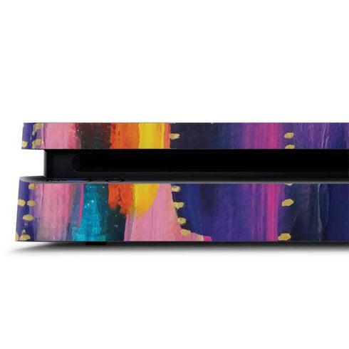 Etta Vee Kaleidoscope Brush Stroke PS4 Slim Skin