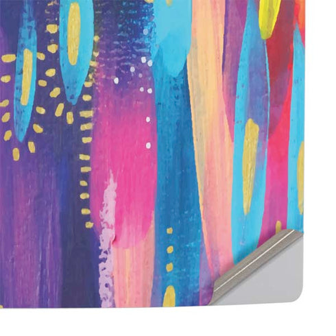 Kaleidoscope Brush Stroke by Etta Vee PS5 Slim Digital Edition Console Skin