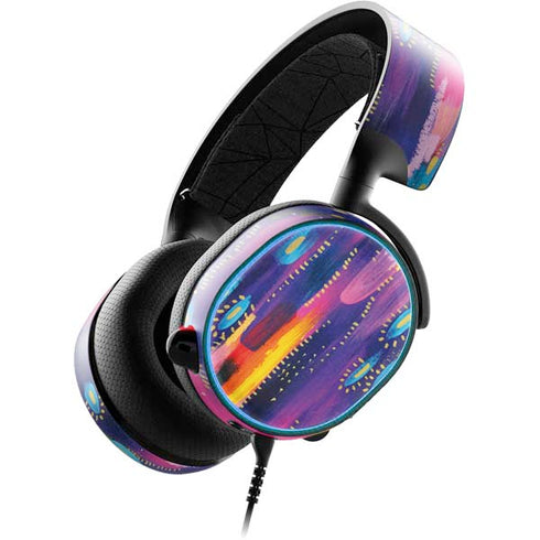 Etta Vee Kaleidoscope Brush Stroke SteelSeries Arctis 3 Skin