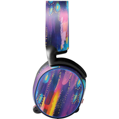 Etta Vee Kaleidoscope Brush Stroke SteelSeries Arctis 3 Skin