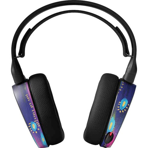 Etta Vee Kaleidoscope Brush Stroke SteelSeries Arctis 3 Skin