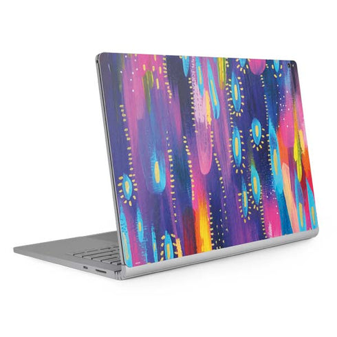 Etta Vee Kaleidoscope Brush Stroke Surface Book 2 15in Skin