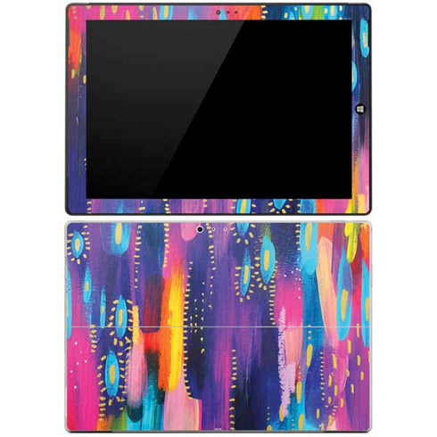 Etta Vee Kaleidoscope Brush Stroke Surface Pro 3 Skin