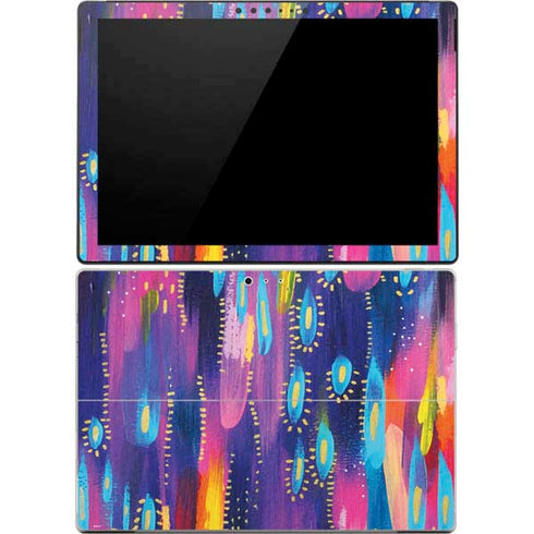 Etta Vee Kaleidoscope Brush Stroke Surface Pro 4 Skin