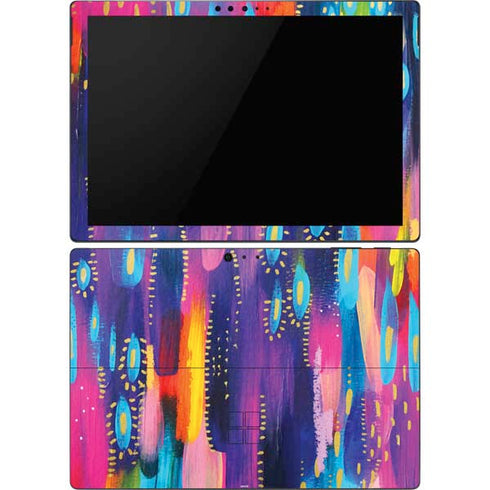 Etta Vee Kaleidoscope Brush Stroke Surface Pro 6 Skin