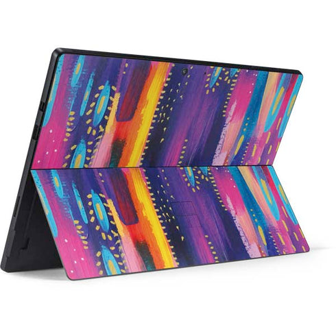 Etta Vee Kaleidoscope Brush Stroke Surface Pro 7 Skin