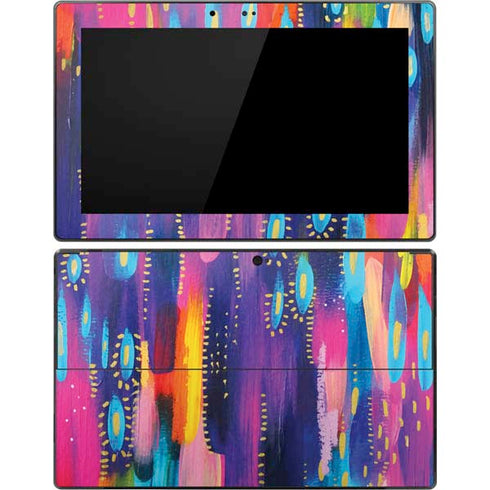 Etta Vee Kaleidoscope Brush Stroke Surface Pro Tablet Skin