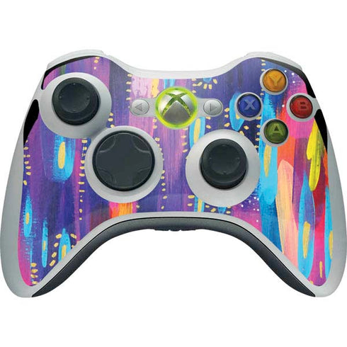 Etta Vee Kaleidoscope Brush Stroke Xbox 360 Wireless Controller Skin