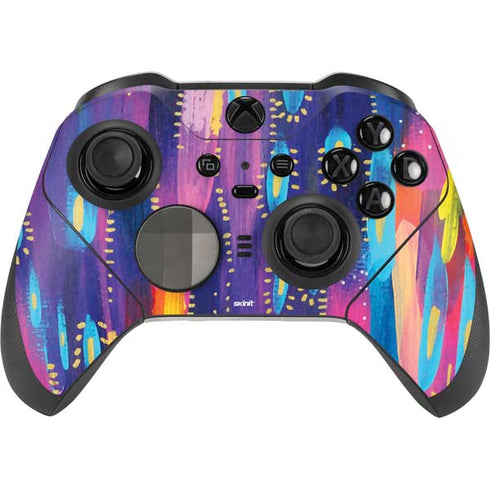 Etta Vee Kaleidoscope Brush Stroke Xbox Elite Wireless Controller Series 2 Skin