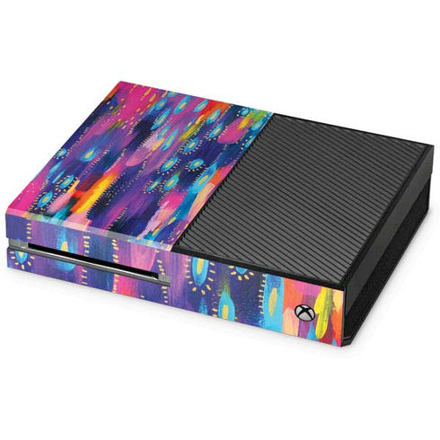 Etta Vee Kaleidoscope Brush Stroke Xbox One Console Skin