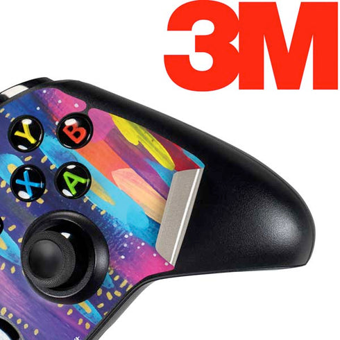 Etta Vee Kaleidoscope Brush Stroke Xbox One Controller Skin