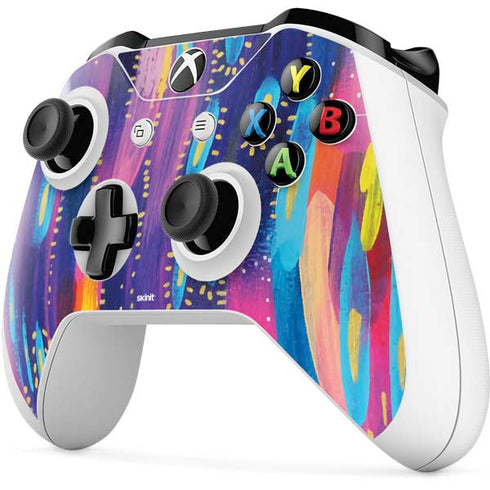 Etta Vee Kaleidoscope Brush Stroke Xbox One S All-Digital Edition Bundle Skin