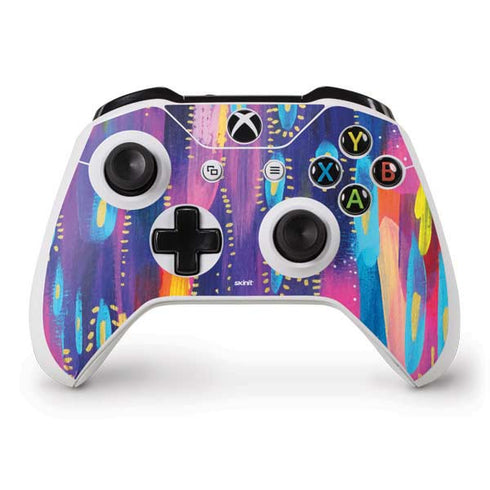Etta Vee Kaleidoscope Brush Stroke Xbox One S Controller Skin