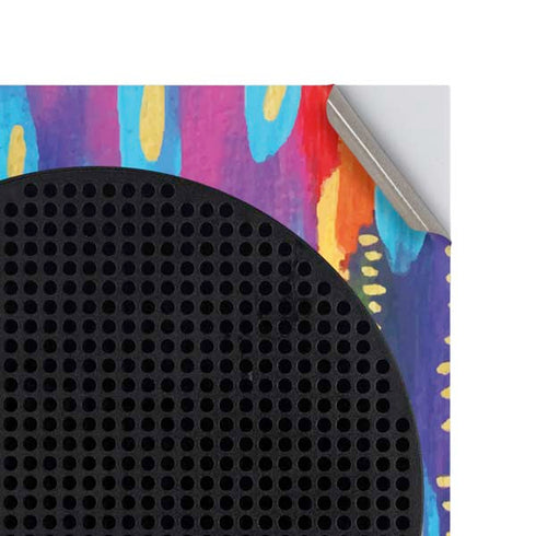 Etta Vee Kaleidoscope Brush Stroke Xbox Series S Console Skin
