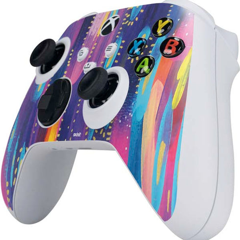 Etta Vee Kaleidoscope Brush Stroke Xbox Series S Controller Skin