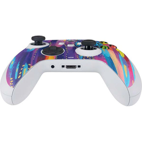 Etta Vee Kaleidoscope Brush Stroke Xbox Series S Controller Skin