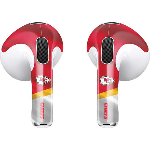 NFL Kansas City Chiefs Apple AirPods (3rd Gen 2021) Skin