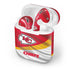 NFL Kansas City Chiefs Apple AirPods Skin