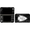NFL Kansas City Chiefs Black & White 3DS XL 2015 Skin
