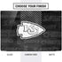 NFL Kansas City Chiefs Black & White Dell Vostro Skin