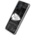 NFL Kansas City Chiefs Black & White Galaxy A10e Clear Case