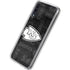NFL Kansas City Chiefs Black & White Galaxy A50 Clear Case