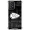 NFL Kansas City Chiefs Black & White Galaxy A52 5G Clear Case