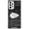 NFL Kansas City Chiefs Black & White Galaxy A53 5G Clear Case