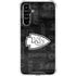 NFL Kansas City Chiefs Black & White Galaxy A54 5G Clear Case
