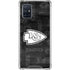NFL Kansas City Chiefs Black & White Galaxy A71 5G Clear Case