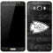 NFL Kansas City Chiefs Black & White Galaxy J7 Skin