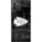 NFL Kansas City Chiefs Black & White Galaxy Note 10 Skin