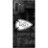 NFL Kansas City Chiefs Black & White Galaxy Note 10 Skin