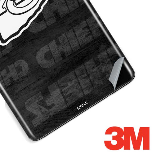 NFL Kansas City Chiefs Black & White Galaxy Note 8 Skin
