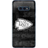 NFL Kansas City Chiefs Black & White Galaxy S10e Skin