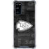 NFL Kansas City Chiefs Black & White Galaxy S20 FE Clear Case