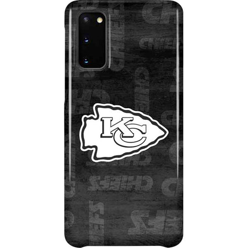 NFL Kansas City Chiefs Black & White Galaxy S20 Lite Case