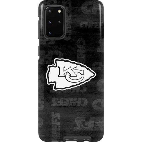 NFL Kansas City Chiefs Black & White Galaxy S20 Plus Pro Case