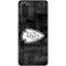 NFL Kansas City Chiefs Black & White Galaxy S20 Skin