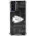 NFL Kansas City Chiefs Black & White Galaxy S21 5G Clear Case