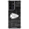 NFL Kansas City Chiefs Black & White Galaxy S21 Ultra 5G Clear Case