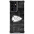 NFL Kansas City Chiefs Black & White Galaxy S21 Ultra 5G Clear Case