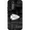 NFL Kansas City Chiefs Black & White Galaxy S22 Plus Pro Case